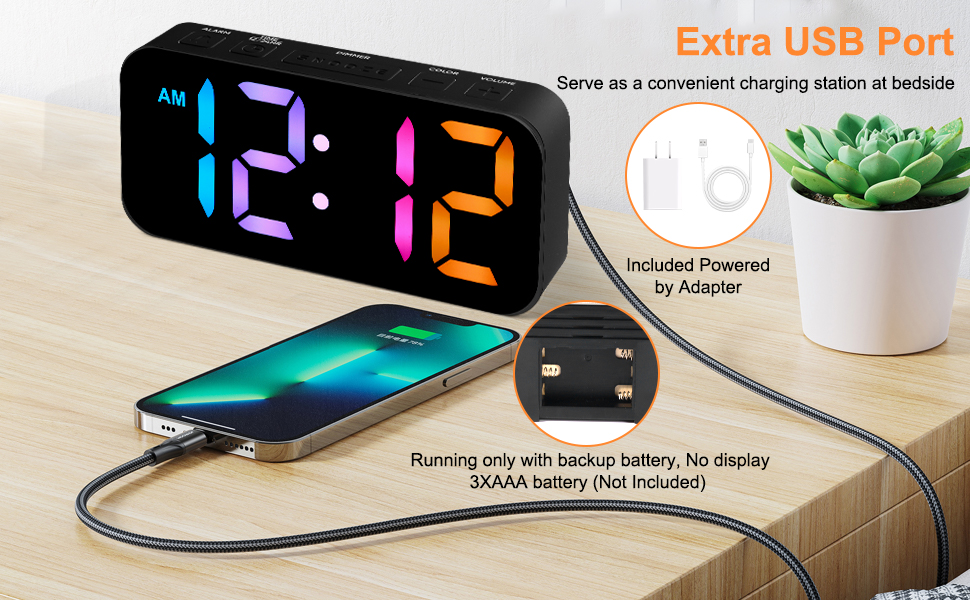 digital alarm clock