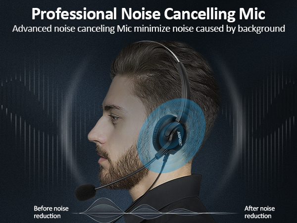 Professional Noise Canceling Mic