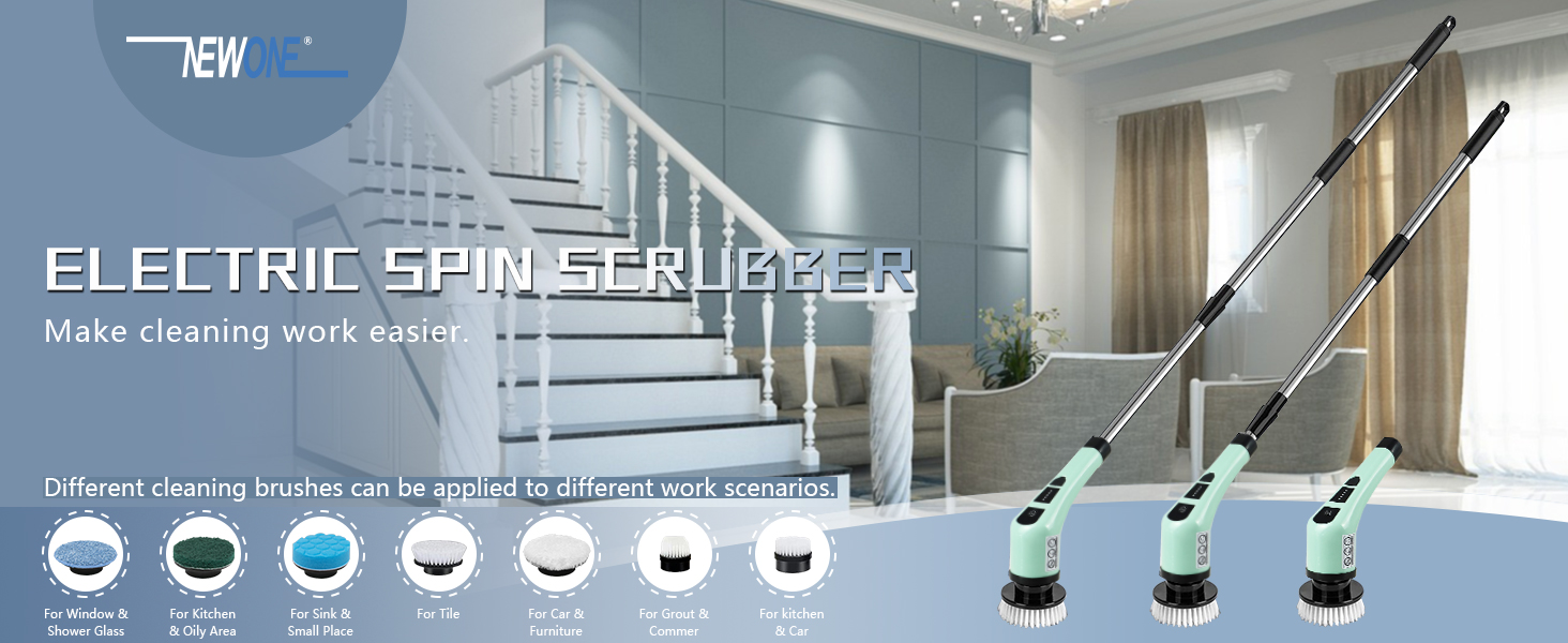 Electric Spin Scrubber