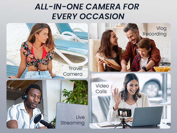 True 5K Digital Camera for Photography