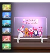 LED Note Board with Colors,7 Colors Led Drawing Board for Kids,13.8