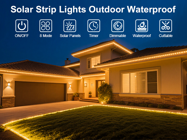 Solar Led Strip Ligths Outdoor