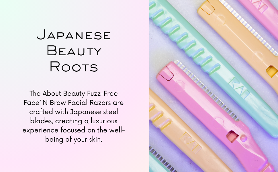 Japanese beauty tools.