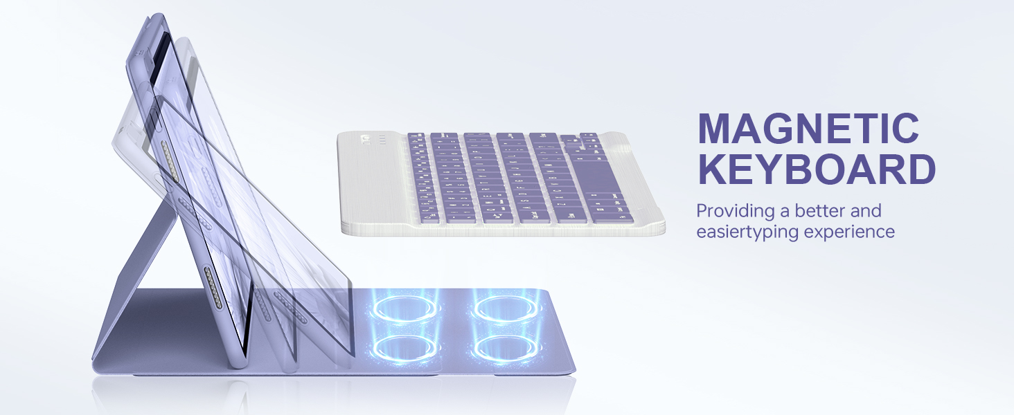 purple ipad keyboard case