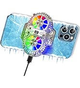 TRILINK Phone Cooler for Gaming with Dual Cooling Fans - Advanced Phone Cooling Technology - RGB ...