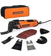 JORGENSEN Oscillating Tool 5°Oscillation Angle, 4 Amp Oscillating Multi Tools Saw, 7 Variable Spe...