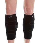 Bodyprox Calf Support Brace 2 Pack, Adjustable Shin Splint Compression Calf Wrap