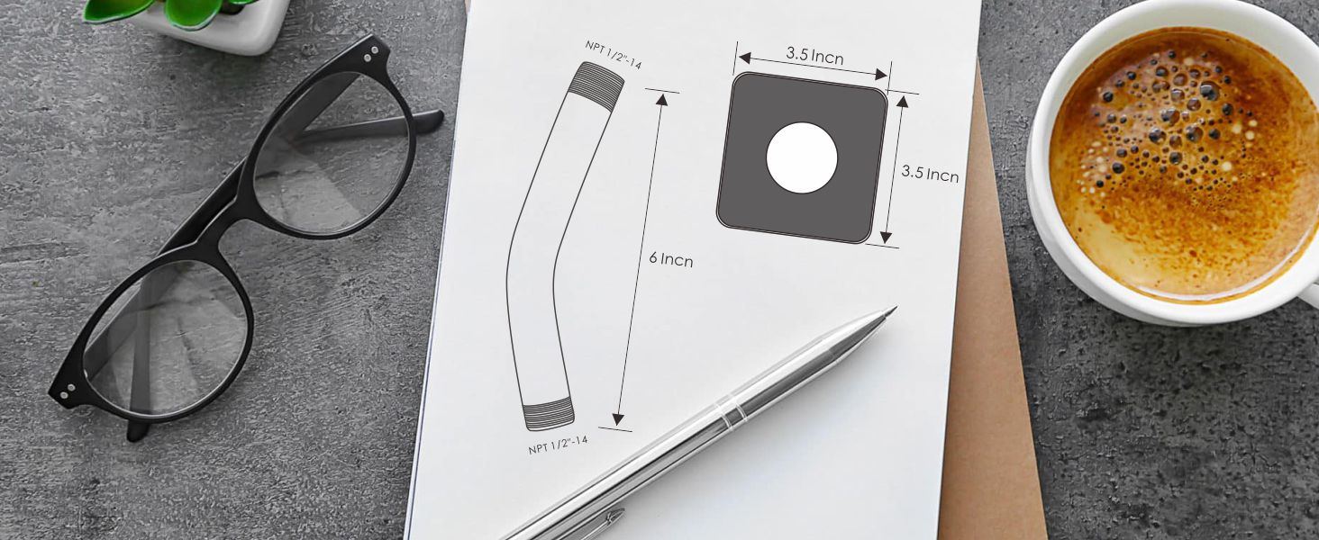 rain shower head arm