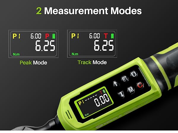 2 Measurement Modes of the Digital Torque Wrench