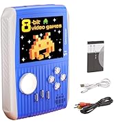 Besosay Kid Mini Handheld Retro Games Console Built in 666 Classic Games, Portable Handheld Video...