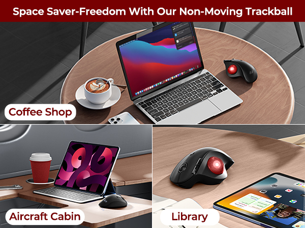 space saver ball mouse