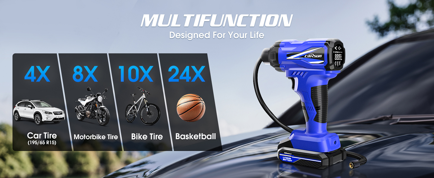 cordless tire inflator