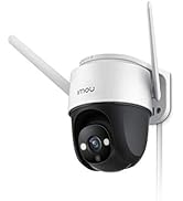 Imou Security Camera Outdoor with Floodlight and Sound Alarm, 4MP QHD Pan/Tilt 2.4G Wi-Fi Camera,...