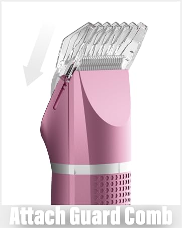 how to attach the blade of lady trimmer
