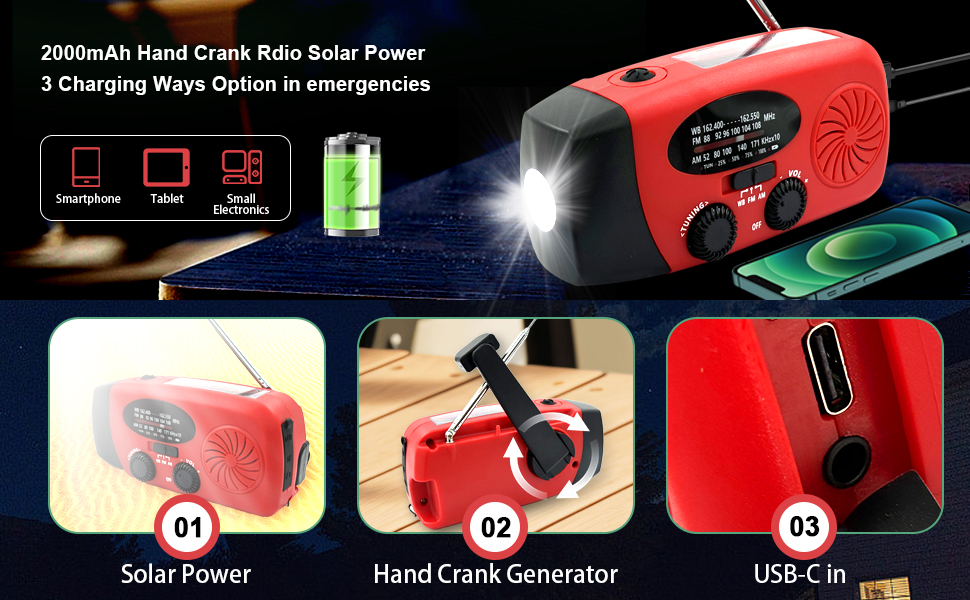 hand crank radio