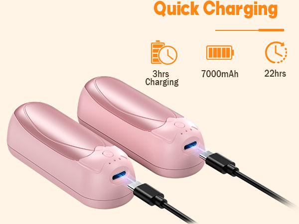 Hand Warmers Rechargeable 2 Pack