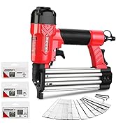 Arrow 18 Gauge Pneumatic Brad Nailer, Oil-Free Upholstery Nail Gun with 4000 Pieces 5/8 '', 1 '' ...