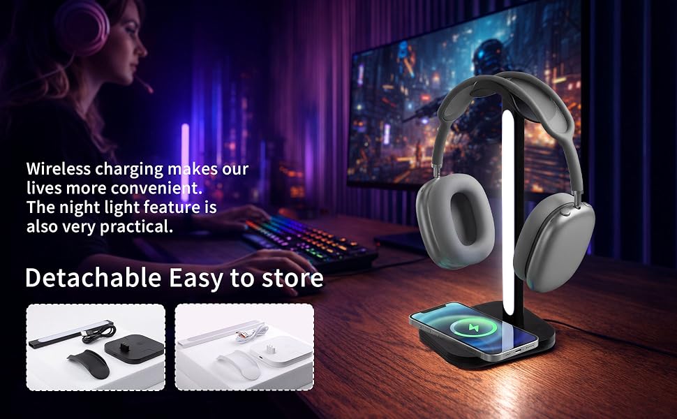 headphone and controller stand