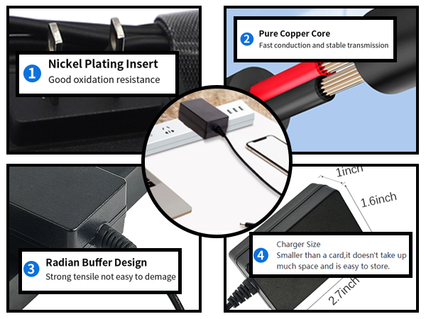 15V 1.5A Power Supply AC DC Adapter