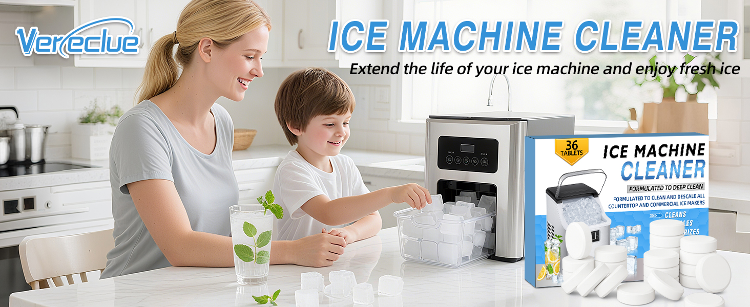 countertop ice machine cleaner