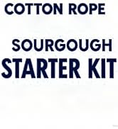 Ganiza Sourdough Starter Kit, Cotton Rope Sourdough Bread Baking Supplies, 9'' Round &amp; 10'' Oval ...