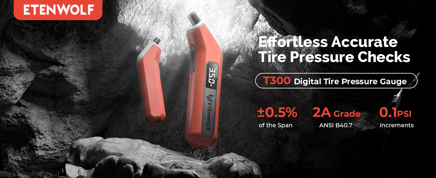 Digital Tire Pressure Gauge stocking stuffers for men gift Christmas