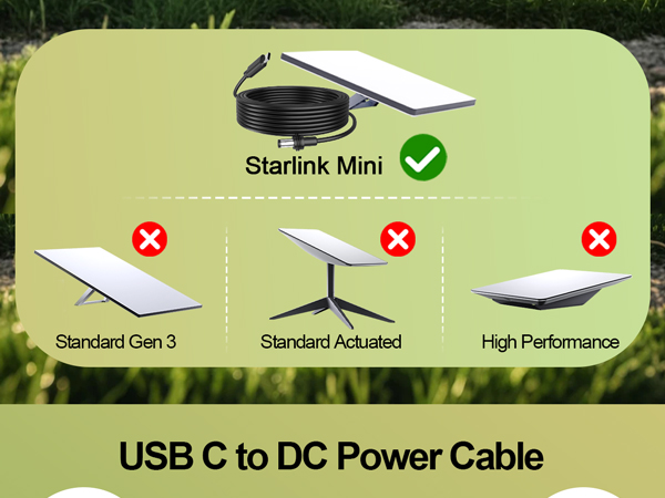 starlink mini power cable