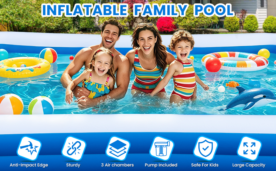 inflatable swimming pool