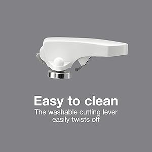 easy to clean can opener