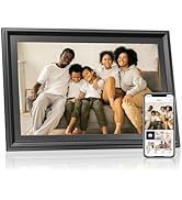 Canupdog 10.1 inch Digital Picture Frame WiFi Digital Photo Frame with 1280x800 IPS LCD Touch Scr...