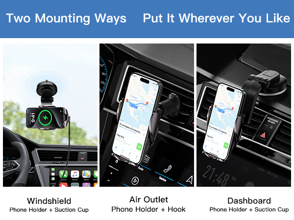 car phone holder charger
