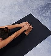Tatago Hot Yoga Mat Non Slip-Professional Grade Natural Rubber Yoga Mat, Pliates Mat, Stretching ...