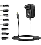 Basicvolt 5V 3A AC Adapter Universal DC Power Supply 5Volt 3A 2.5A 2A 1.5A 1A 500ma 300ma for TV ...