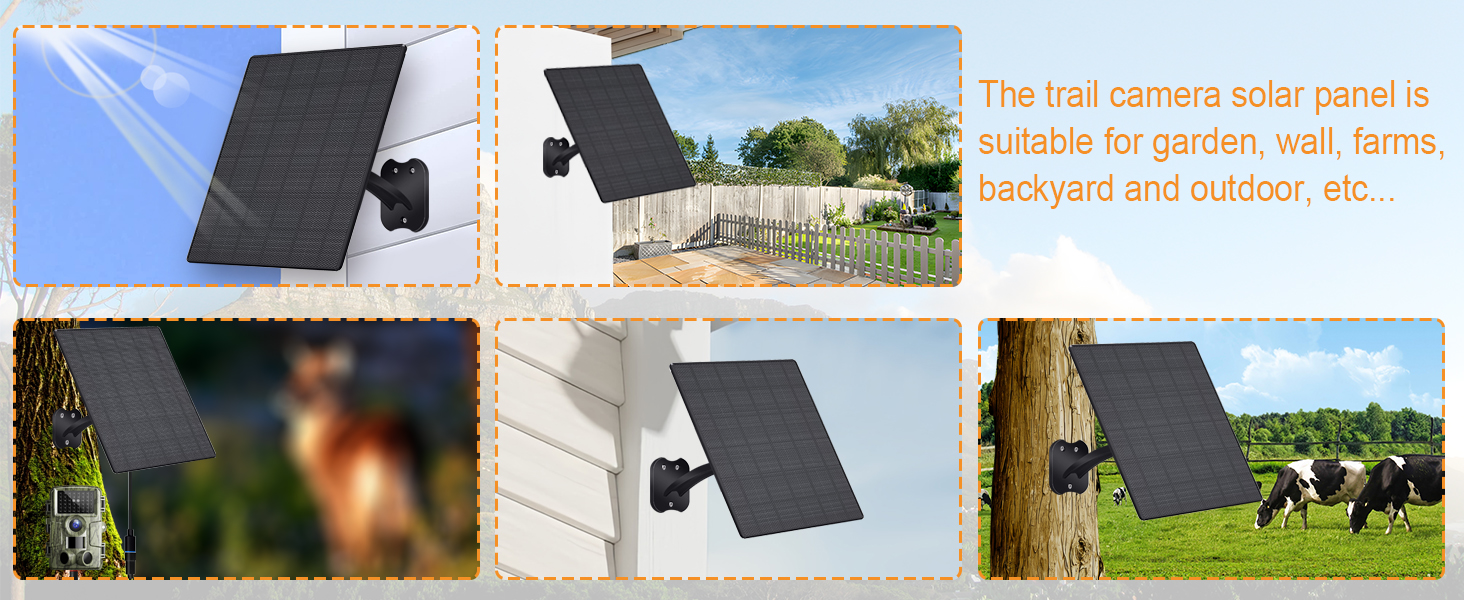 solar panel for trail camera