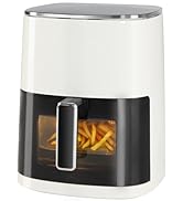 OLIXIS Air Fryer 6 Quart with Window Square Air Fryer 12-in-1 Air Fry, Roast, Reheat, Dehydrate, ...