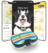 4G GPS Dog Tracker with Built-in SIM | Bite-Resistant Replaceable Shells | Stylish Covers | Real ...