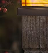 Solar Flame Post Lights