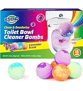 Ksend Toilet Bowl Cleaner Bombs - 15 PACK, Colorful Toilet Cleaner Bombs