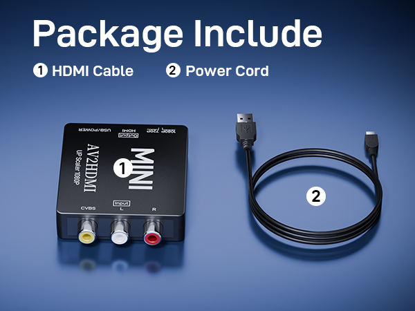 red yellow green to hdmi