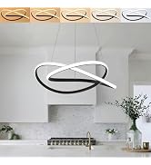 Ajbvp Modern Chandelier Dimmable Pendant Light Fixture,5CCT/2700K/3000K/3500K/4000K/5000K,Adjusta...
