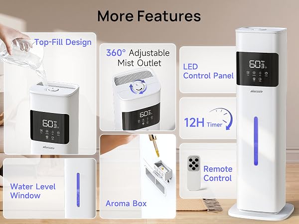 room humidifier for bedroom