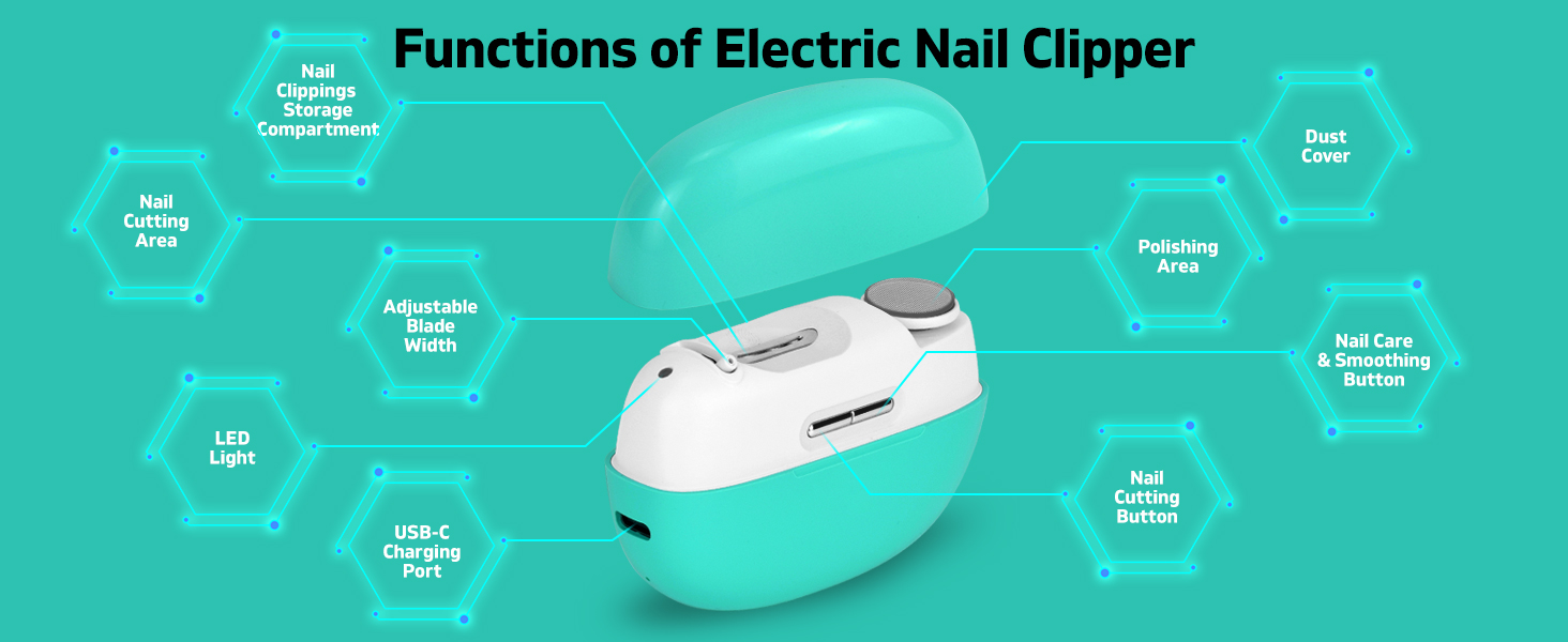Functions of Electric Nail Clipper