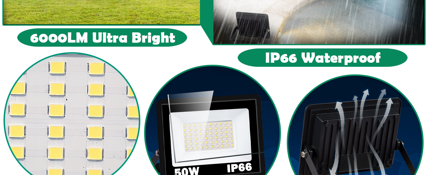 50W 5000K Flood Light