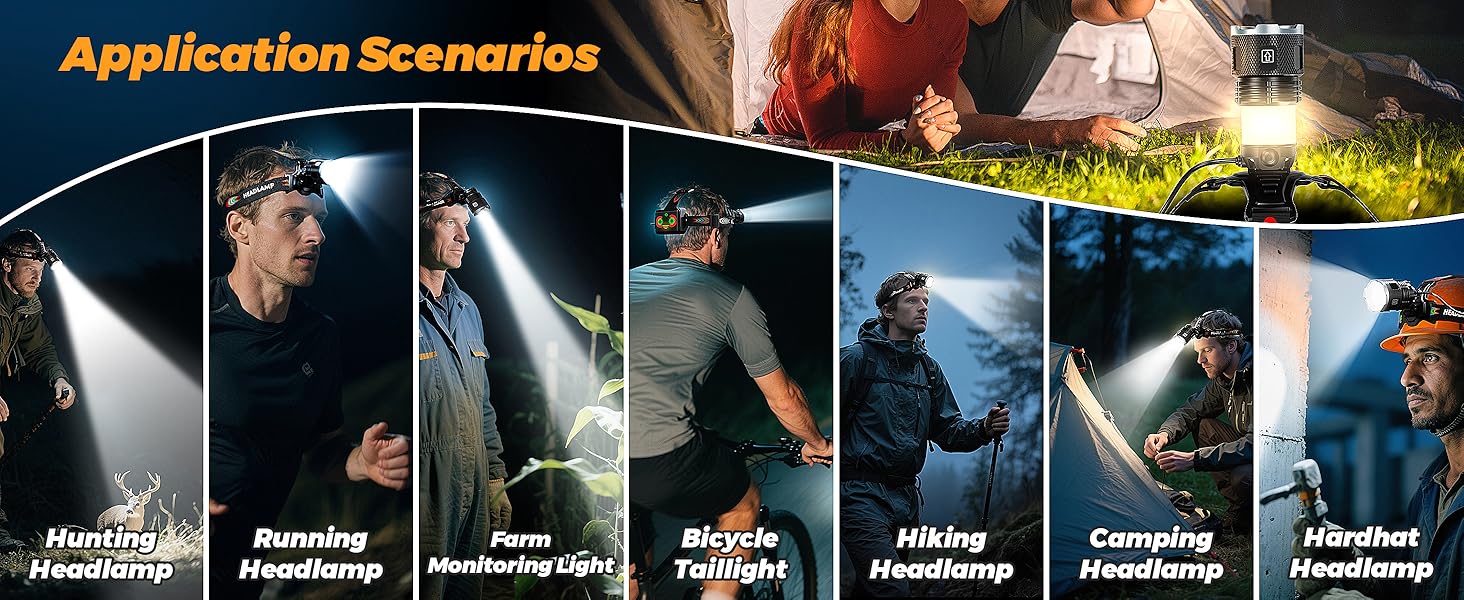 head lamps for camping
