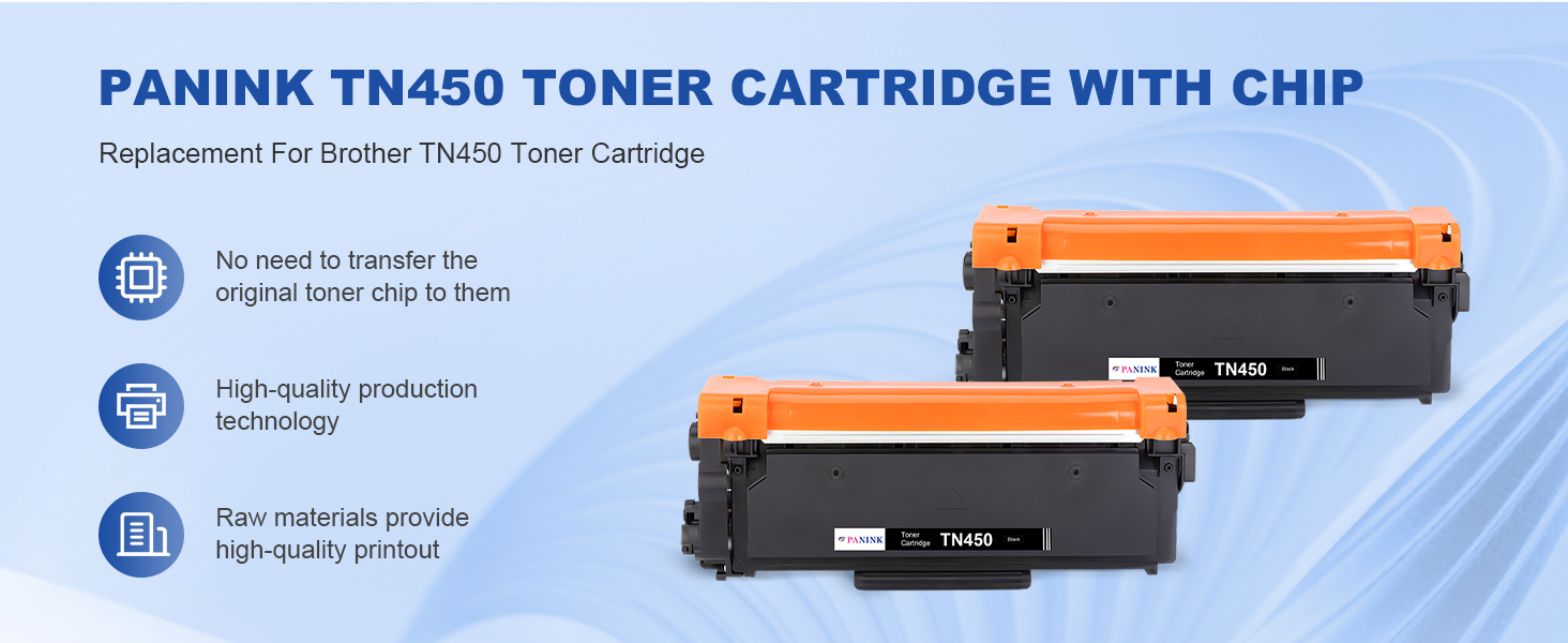 TN450 Black Toner Cartridges