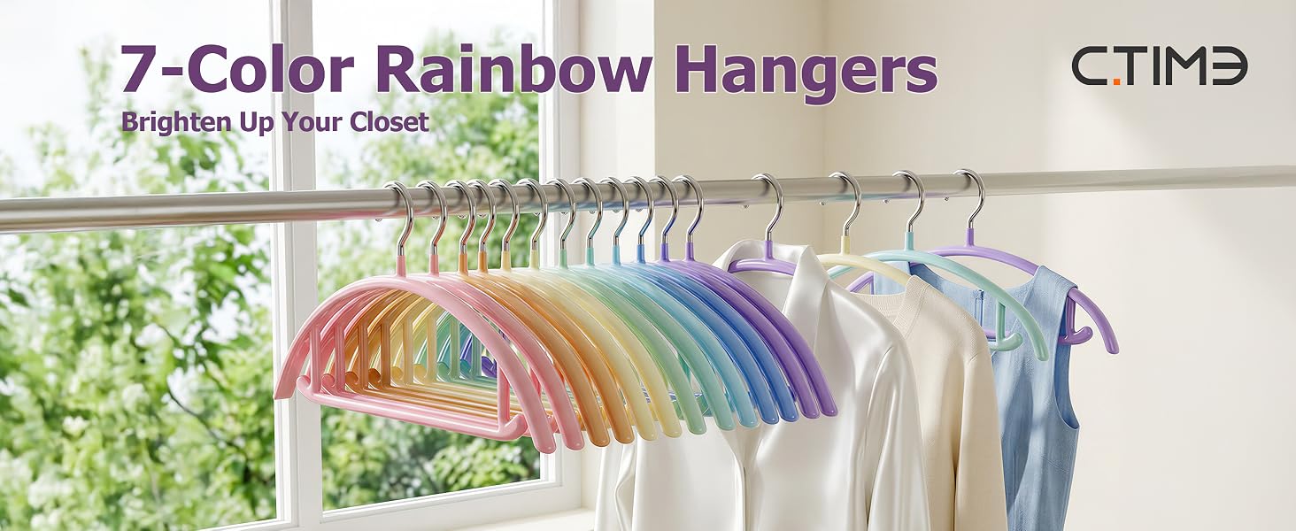 7-Color Rainbow Hangers