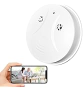 Lian.Ripple.Lian Smoke Detector Shape Hidden Camera Spy Camera Nanny Cam for Home, Office and Bus...