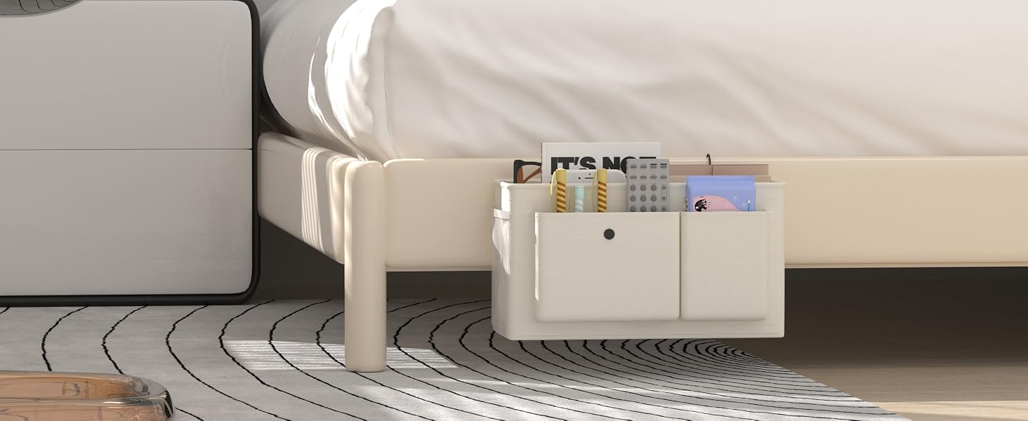 bedside caddy for bed