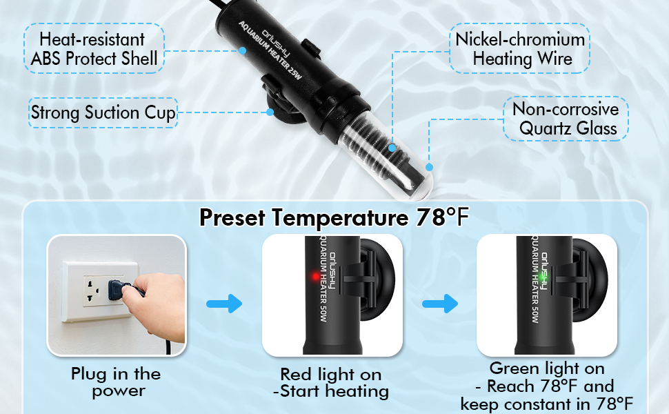 small aquarium heater