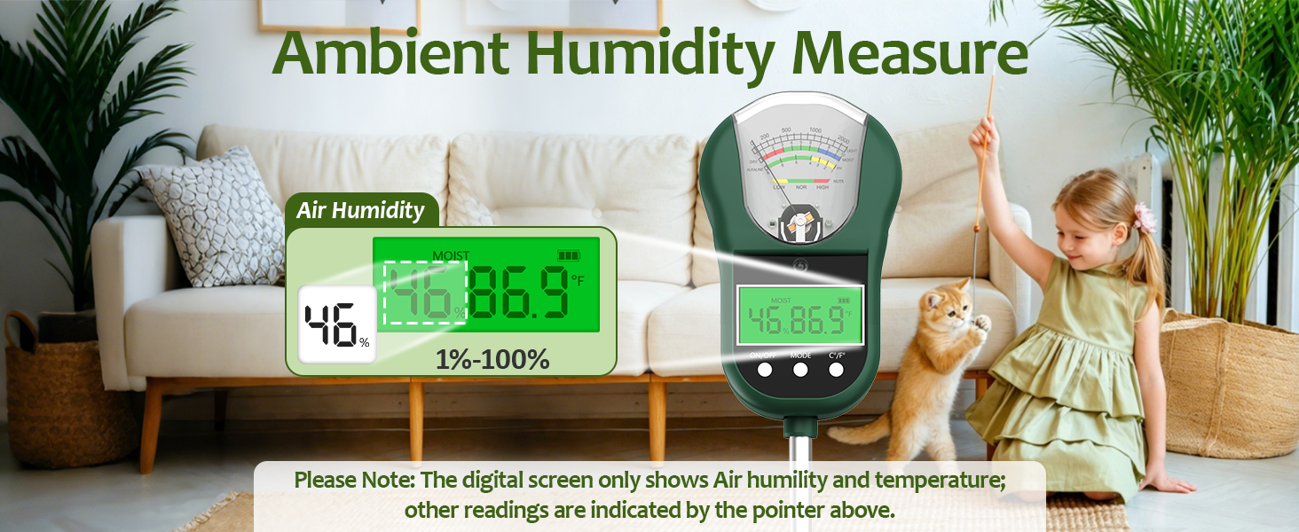 moisture meter for plants